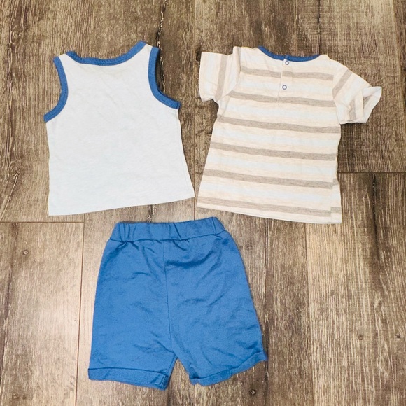 Bon Bebe Baby Boy Shorts Set Outfit (B7) - Picture 2 of 6